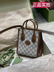 Gucci Mini Tote Bag Interlocking 671623 Size 20x17x6 cm - 5