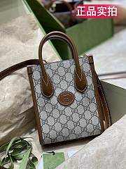 Gucci Mini Tote Bag Interlocking 671623 Size 20x17x6 cm - 6