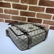 Gucci Messenger Bag In GG Supreme 658542 Size 28cm - 6