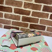 Gucci Padlock Heart Apple Pattern Small Shoulder Bag 409487 Size 20cm - 4