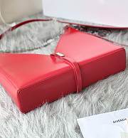 Givenchy Small Cut Out With Red Shoulder Bag BB50G Size 28cm  - 2
