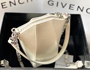 Givenchy Antigona Lock In White 23813 Size 20x10x8.5cm - 5