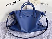 Givenchy Antigona Soft Tote Bag In Blue BB50F Size 45x9x35cm - 5