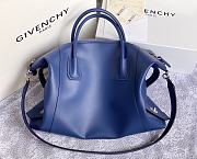 Givenchy Antigona Soft Tote Bag In Blue BB50F Size 45x9x35cm - 4