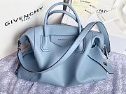 Givenchy Antigona Soft Tote Bag In Sky Blue BB50F Size 45x9x35cm - 1