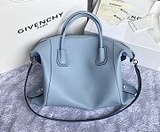Givenchy Antigona Soft Tote Bag In Sky Blue BB50F Size 45x9x35cm - 4