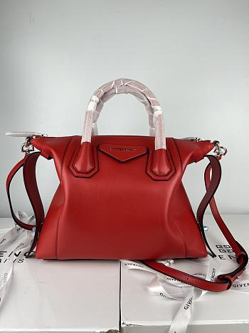 Givenchy Antigona Soft Tote Bag In Dark Red BB50F Size 45x9x35cm