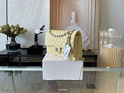 Chanel Classic Flap Bag Calfskin Quilted Leather Size 25.5cm - 3