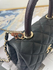 Coco Chanel Mini Hand Bag Size 13×19×9cm - 3