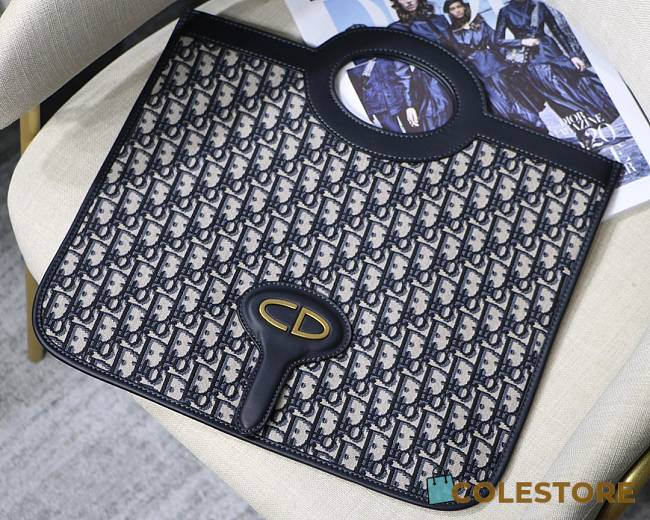 Dior Oblique Addict Folding Clutch Bag M9009 Size 39cm - 1