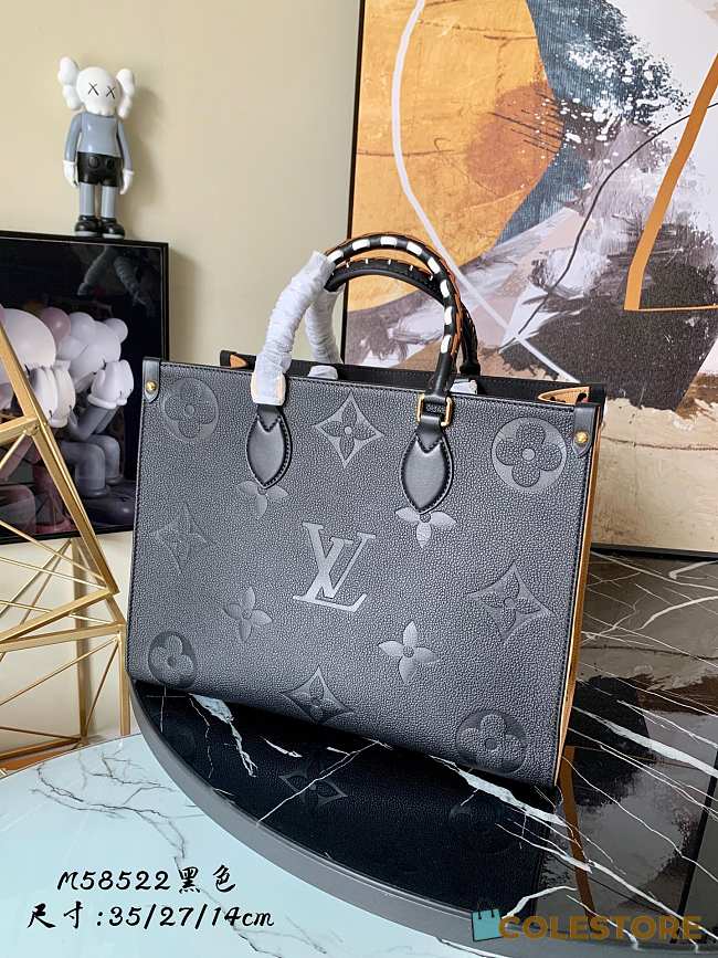 Louis Vuitton Onthego Monogram Empreinte Leather M58522 35cm - 1