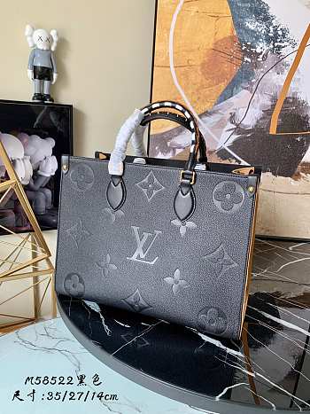 Louis Vuitton Onthego Monogram Empreinte Leather M58522 35cm