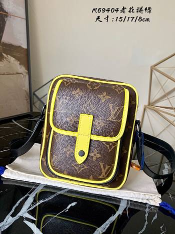 Louis Vuitton Christopher Wearable Wallet Monogram In Yellow M69404 Size 15x17x8cm