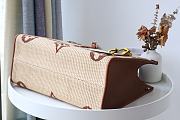 Louis Vuitton Onthego Monogram Raffia M57723 Size 35x27x14cm - 6