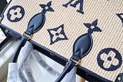 Louis Vuitton Onthego Monogram Raffia In Black M57723 Size 35x27x14cm - 3