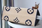Louis Vuitton Onthego Monogram Raffia In Black M57723 Size 41×34×19cm - 6