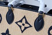 Louis Vuitton Onthego Monogram Raffia In Black M57723 Size 41×34×19cm - 4