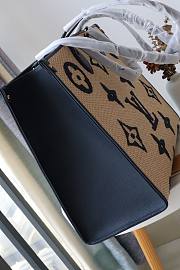 Louis Vuitton Onthego Monogram Raffia In Black M57723 Size 41×34×19cm - 3