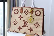 Louis Vuitton Onthego Monogram Raffia M57723 Size 41×34×19cm - 5