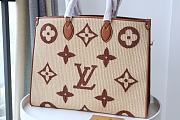 Louis Vuitton Onthego Monogram Raffia M57723 Size 41×34×19cm - 4