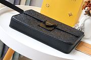 Louis Vuitton Monogram S Lock A4 Pouch In Black 27cm - 6