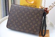Louis Vuitton Monogram S Lock A4 Pouch M45806 Size 27cm - 4