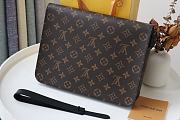 Louis Vuitton Monogram S Lock A4 Pouch In Lemond M45806 Size 27cm - 4