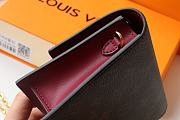 Louis Vuitton Flore Chain Wallet Monogram In Bordeaux M69579 Size 17.5x11.5x3.5cm - 6