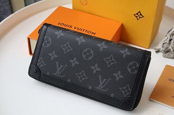 Louis Vuitton Zippy Wallet Trunk Monogram M80558 Size 19.5x10x2cm