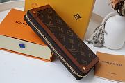 Louis Vuitton Zippy Wallet Trunk Monogram In Brown M80558 Size 19.5x10x2cm - 3