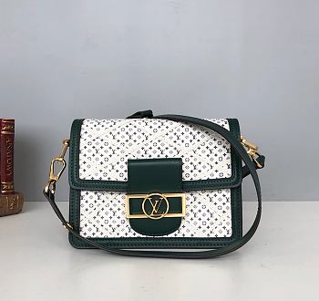 Louis Vuitton Mini Dauphine In Green M55454 Size 20x15x9 cm