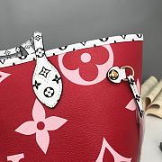 Louis Vuitton Neverfull 2 sides In Pink&Red M4456732cm - 3