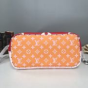 Louis Vuitton Neverfull 2 sides In Pink&Red M4456732cm - 5