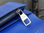Louis Vuitton Wallet Brazza Navy Blue M80592 Size 10x20x2cm - 3