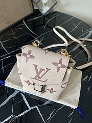 Louis Vuitton Tiny Backpack Bicolor Monogram In White 13cm - 4