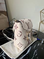 Louis Vuitton Tiny Backpack Bicolor Monogram In White 13cm - 6
