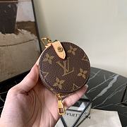 Louis Vuitton Round Coin Purse M69749 Size 8x4x8cm - 6