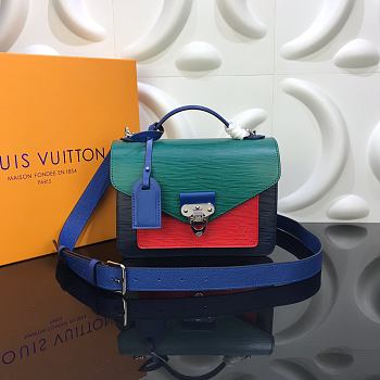 Louis Vuitton Neo Monceau Epi Leather In Green M55403 Size 22x18x9cm