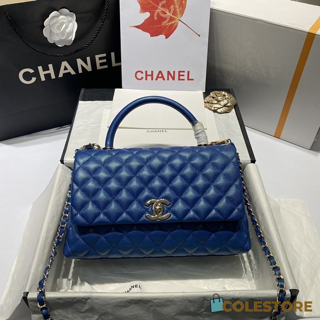 Chanel Coco Medium Handle Bag 92991 Size 23cm - 1