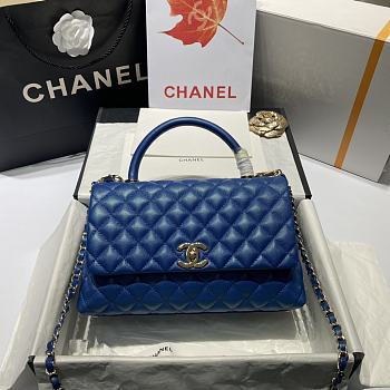 Chanel Coco Medium Handle Bag 92991 Size 23cm