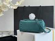 Chanel Coco Mini Handle Bag In Blue 92933 - 5