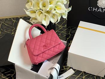 Chanel Coco Mini Handle Bag In Pink 92933