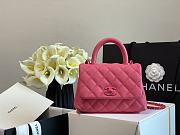 Chanel Coco Mini Handle Bag In Pink 92933 - 6
