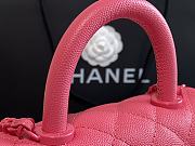 Chanel Coco Mini Handle Bag In Pink 92933 - 4