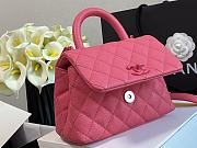Chanel Coco Mini Handle Bag In Pink 92933 - 3