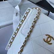 Chanel Hobo Bag Calfskin Gold-tone Metal AS2542 Size 23X25.5X8cm - 4