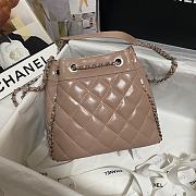 Chanel Bucket Bag Patent Leather Size 20.5x19x10.5cm - 3