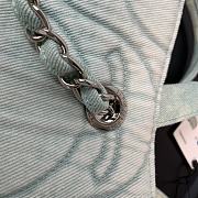Chanel Vintage Tote Bag Size In Blue Size 38cm - 3