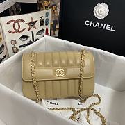 Chanel Diana Timeless Dark Brown Quilted Leather Crossbody Bag AS1499 Size 23x14x7cm - 1