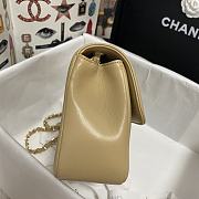 Chanel Diana Timeless Dark Brown Quilted Leather Crossbody Bag AS1499 Size 23x14x7cm - 4